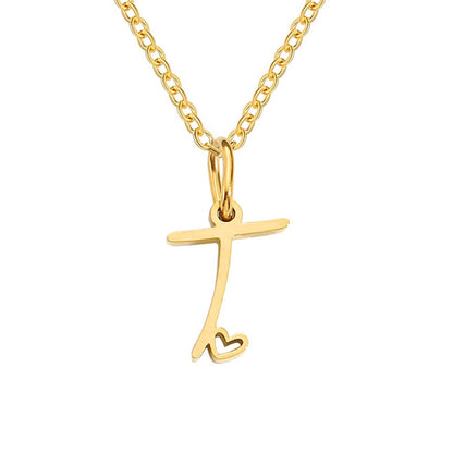 Collier Skyla - Cœur Lettre — confectionné avec soin et souci du détail.