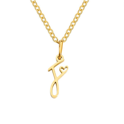 Collier Skyla - Cœur Lettre — confectionné avec soin et souci du détail.