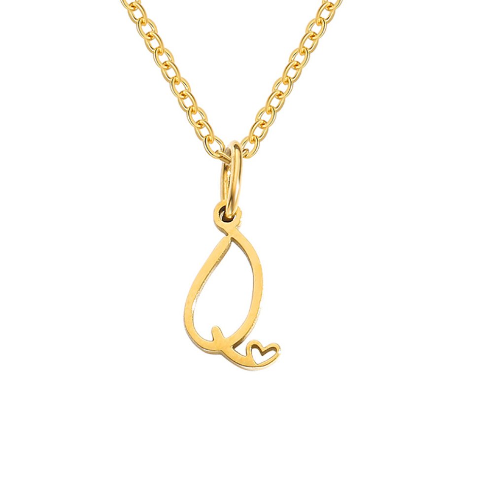 Collier Skyla - Cœur Lettre — confectionné avec soin et souci du détail.