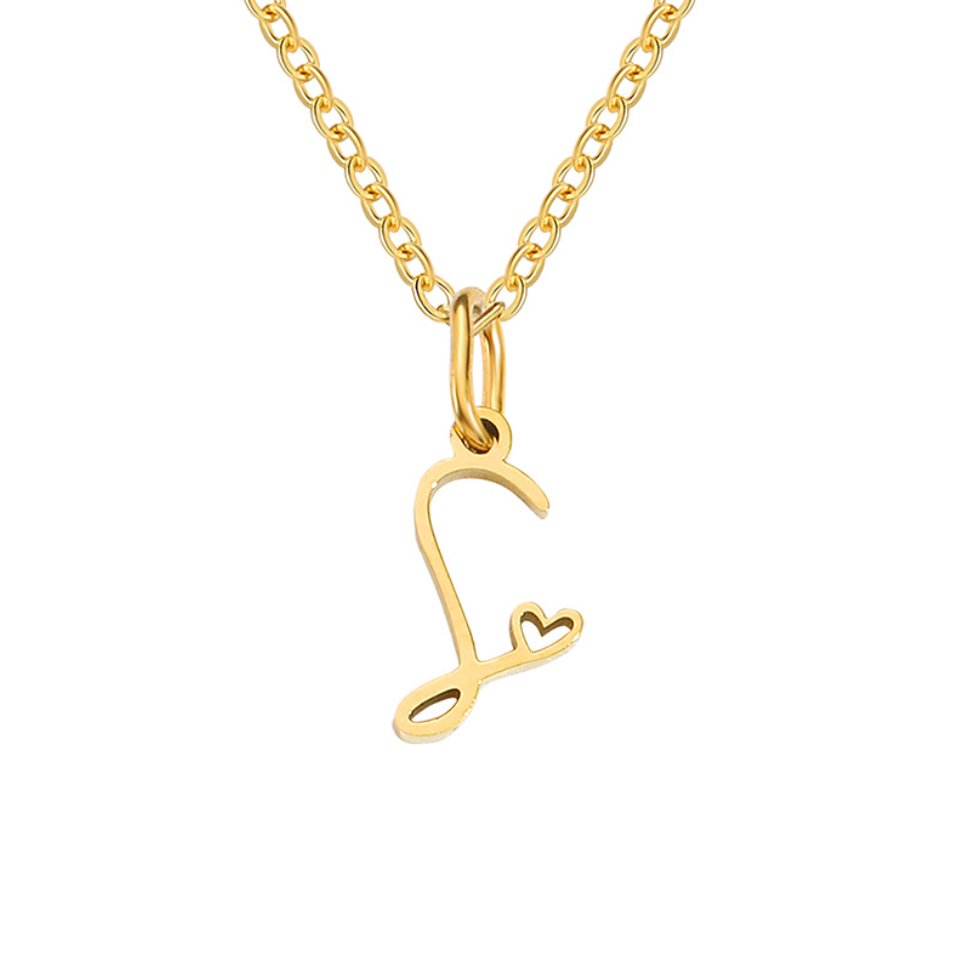 Collier Skyla - Cœur Lettre — confectionné avec soin et souci du détail.