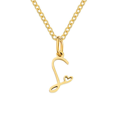Collier Skyla - Cœur Lettre — confectionné avec soin et souci du détail.