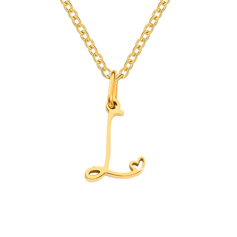 Collier Skyla - Cœur Lettre — confectionné avec soin et souci du détail.
