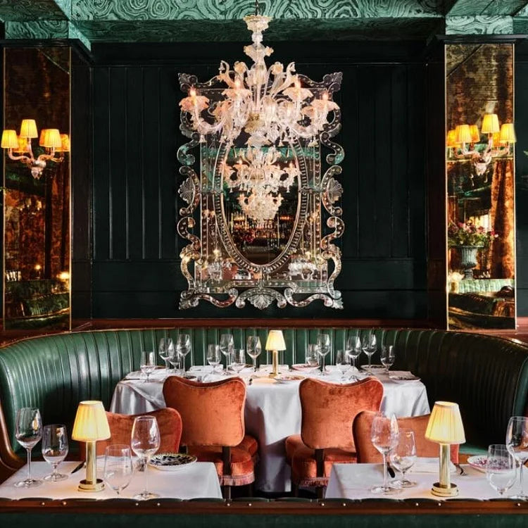 Vintage Brass Table Lamp with LED | Retro Style Lighting for Home