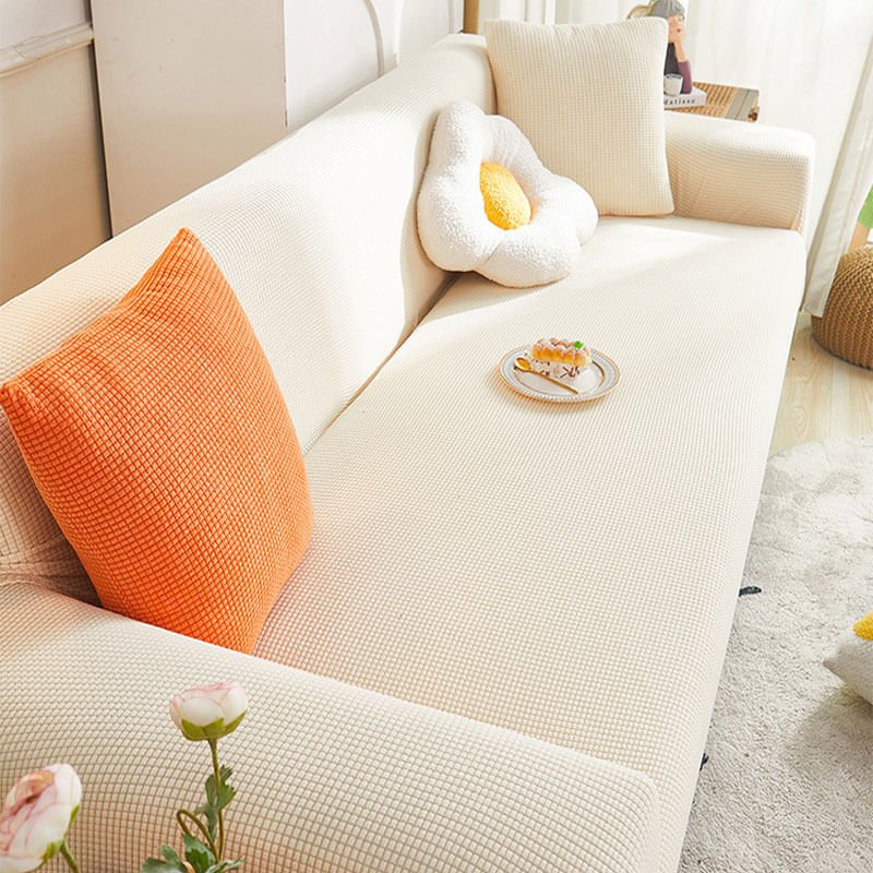 Washable Sofa Cover Slipcover Protector with Non-Slip Foam for Couch