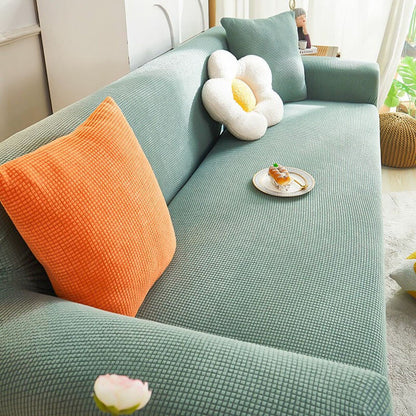 Washable Sofa Cover Slipcover Protector with Non-Slip Foam for Couch
