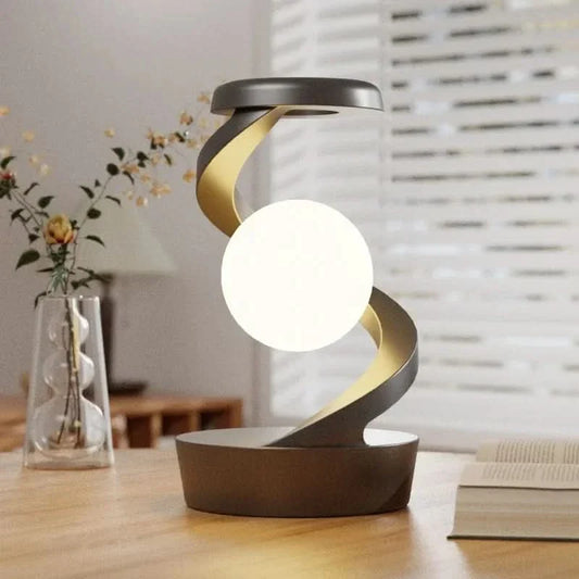 Lampe LED en lévitation et chargeur sans fil - Lumière flottante