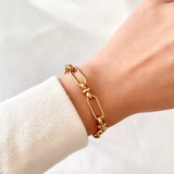 Maeve - Gold Link Chain Bracelet — made with care and attention to detail.