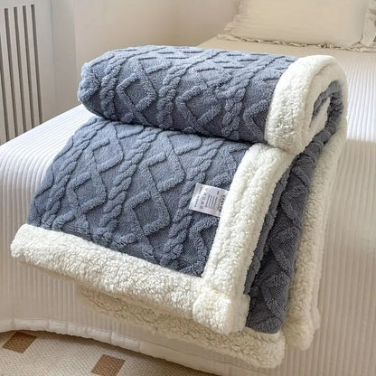Cozy Sherpa Fleece Blanket for Ultimate Warmth and Comfort