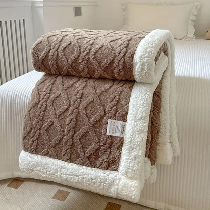 Cozy Sherpa Fleece Blanket for Ultimate Warmth and Comfort