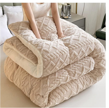 Cozy Thick Sherpa Blanket for Ultimate Warmth and Comfort