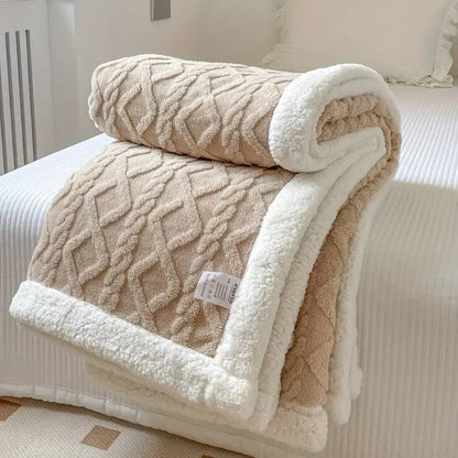 Cozy Sherpa Fleece Blanket for Ultimate Warmth and Comfort
