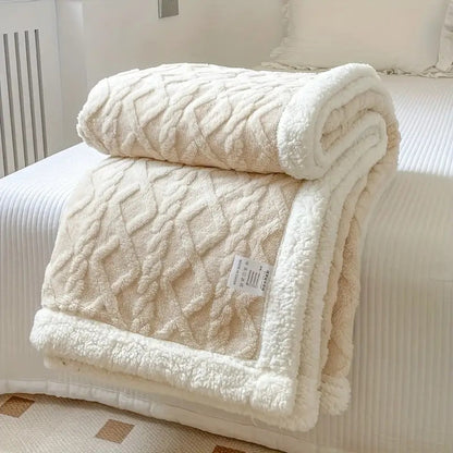 Cozy Sherpa Fleece Blanket for Ultimate Warmth and Comfort