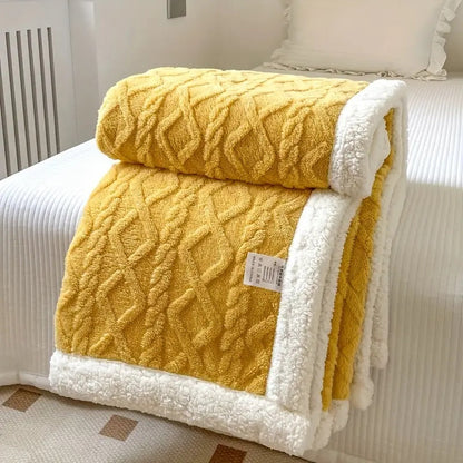 Cozy Sherpa Fleece Blanket for Ultimate Warmth and Comfort