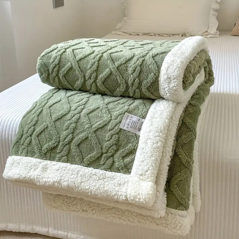 Cozy Sherpa Fleece Blanket for Ultimate Warmth and Comfort