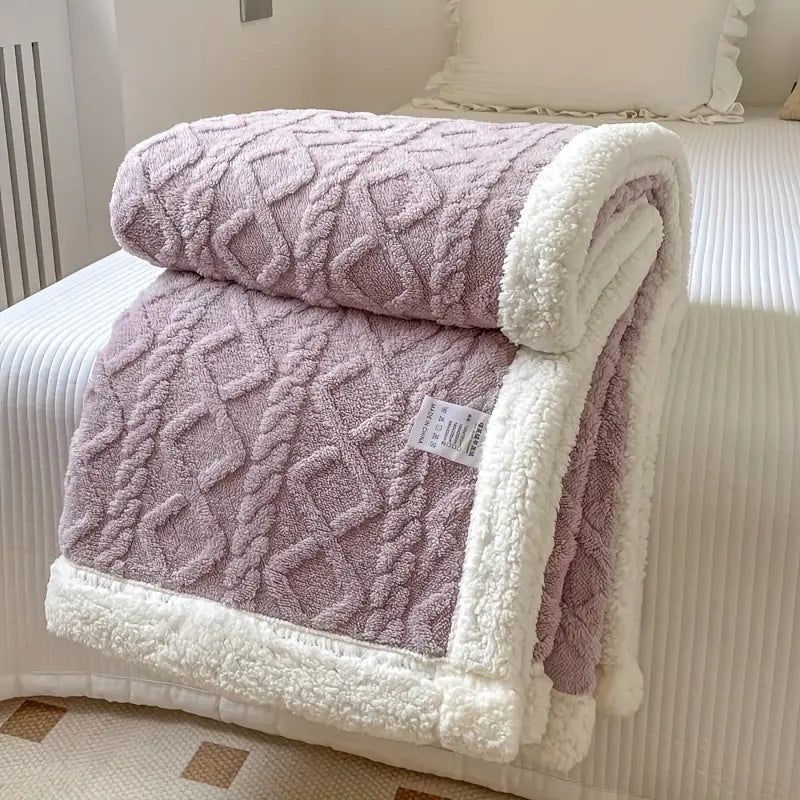 Cozy Sherpa Fleece Blanket for Ultimate Warmth and Comfort
