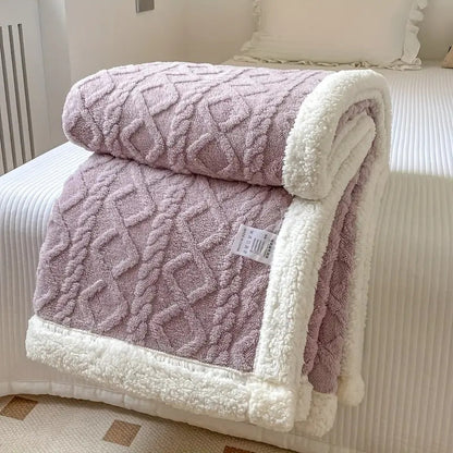 Cozy Sherpa Fleece Blanket for Ultimate Warmth and Comfort