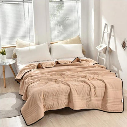 Couverture rafraîchissante EverChill pour les personnes qui ont chaud en dormant - Tissu doux glacé