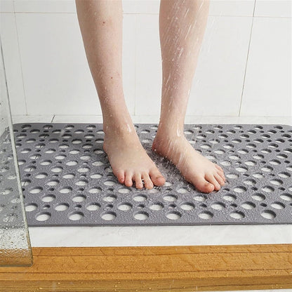 Tapis de douche antidérapant et antibactérien pour plus de sécurité et de confort dans la salle de bain