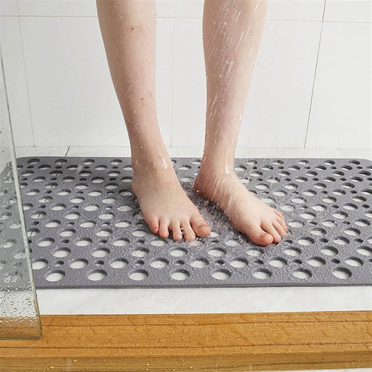 Tapis de douche antidérapant et antibactérien pour plus de sécurité et de confort dans la salle de bain