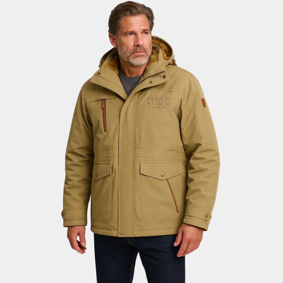 Herren Winterjacke mit Kapuze – Chaud, confortable et fonctionnel