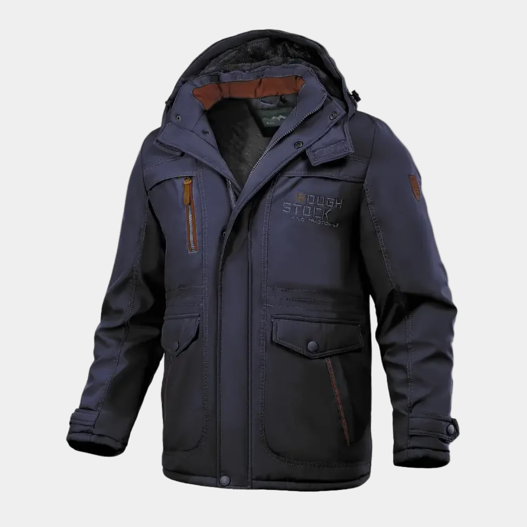 Herren Winterjacke mit Kapuze – Chaud, confortable et fonctionnel