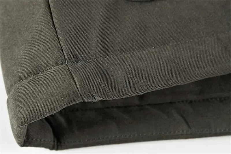 Parka d'hiver pour hommes avec fourrure - Style chaud, à bretelles et sans manches