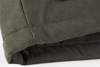 Parka d'hiver pour hommes avec fourrure - Style chaud, à bretelles et sans manches