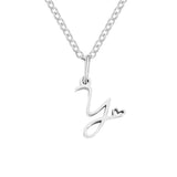 Skyla - Letter Heart Necklace — made with care and attention to detail.