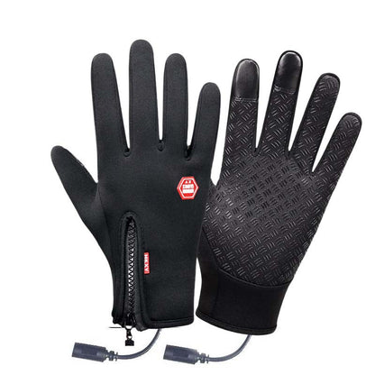 Gants chauffants pour le vélo et le ski, unisexes | Gants d'hiver chauffants électriques pour les activités de plein air par temps froid