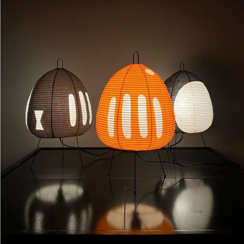 Tischlampe Reispapier Retro Japanisch Design