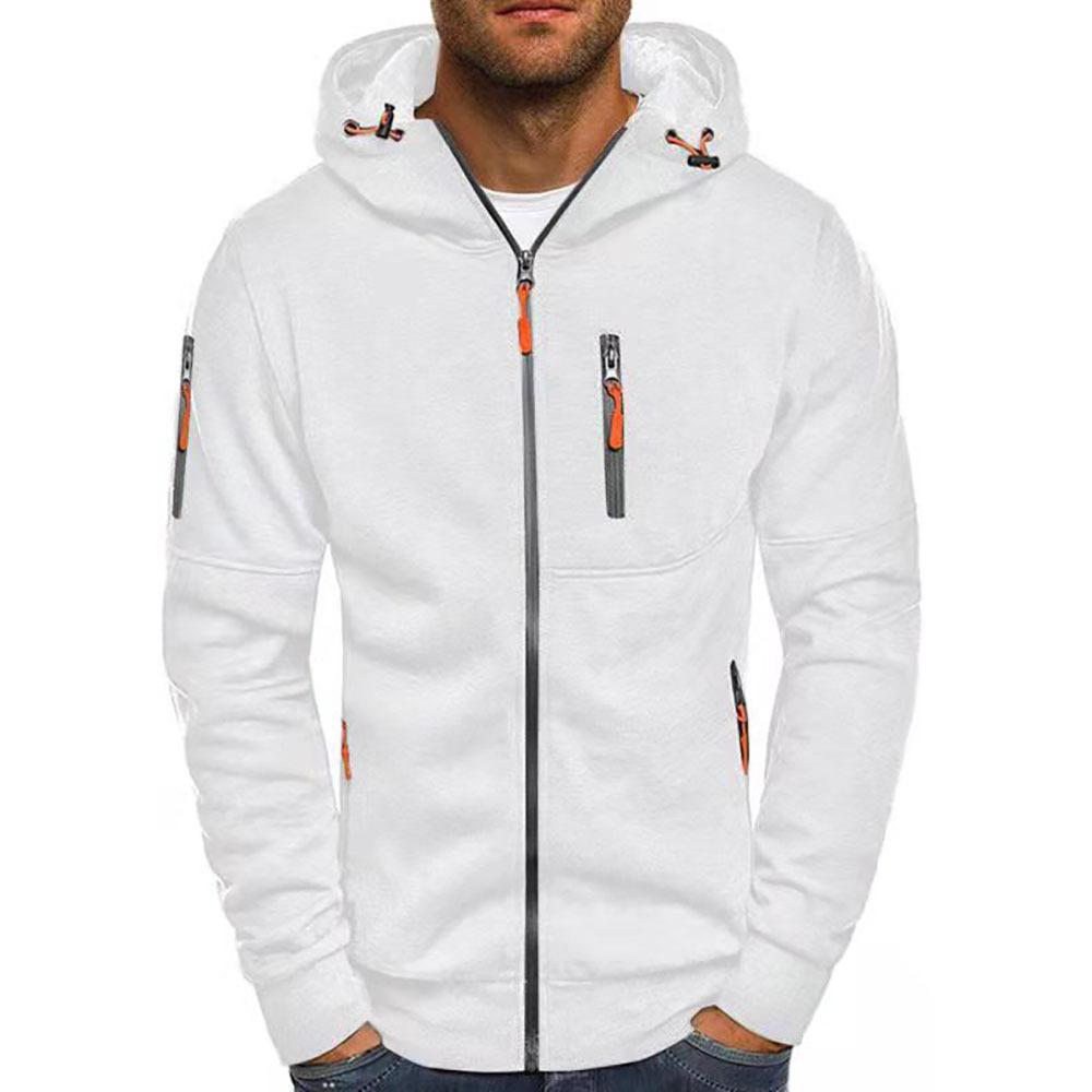 Reißverschluss Sweat à capuche - Lässig - Chaud - Sweat à capuche zippé - Sweat à capuche pour hommes