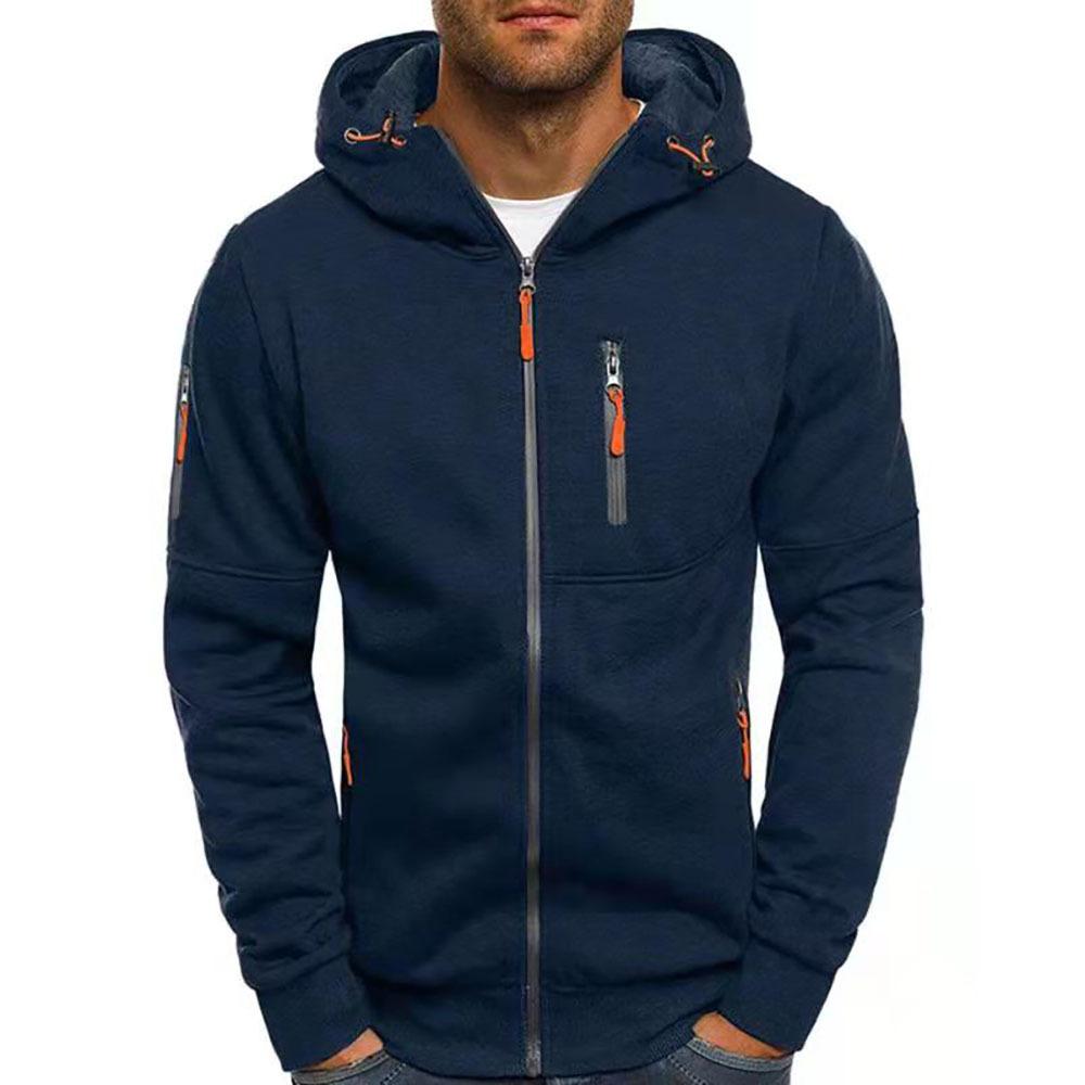 Reißverschluss Sweat à capuche - Lässig - Chaud - Sweat à capuche zippé - Sweat à capuche pour hommes