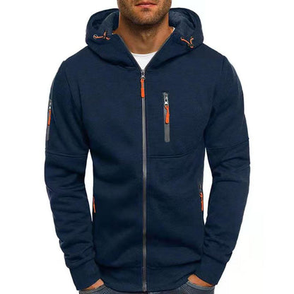 Reißverschluss Sweat à capuche - Lässig - Chaud - Sweat à capuche zippé - Sweat à capuche pour hommes