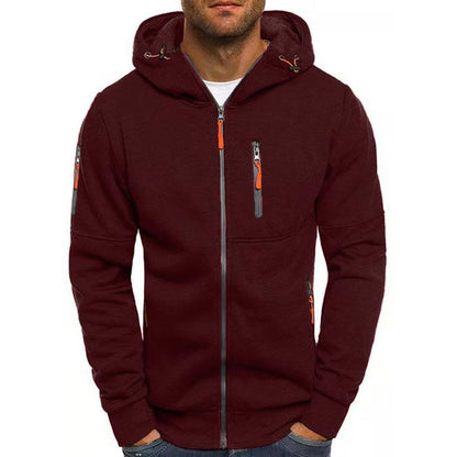 Reißverschluss Sweat à capuche - Lässig - Chaud - Sweat à capuche zippé - Sweat à capuche pour hommes