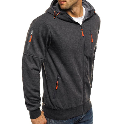 Reißverschluss Sweat à capuche - Lässig - Chaud - Sweat à capuche zippé - Sweat à capuche pour hommes