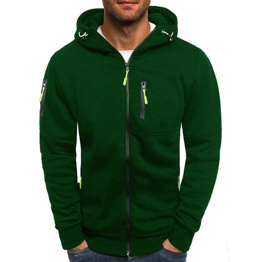 Reißverschluss Sweat à capuche - Lässig - Chaud - Sweat à capuche zippé - Sweat à capuche pour hommes
