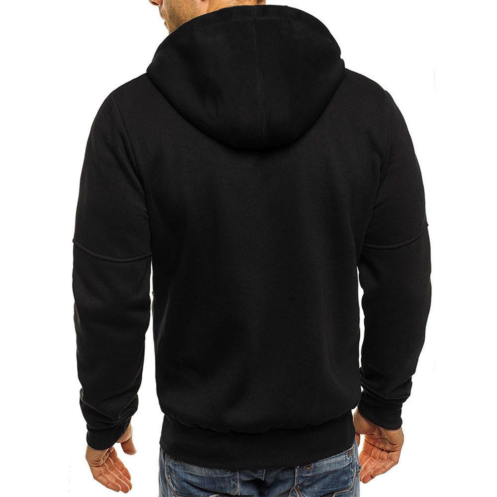 Reißverschluss Sweat à capuche - Lässig - Chaud - Sweat à capuche zippé - Sweat à capuche pour hommes