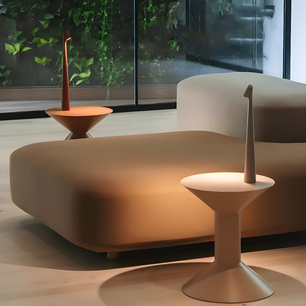 Kabellose LED Tischlampe | Lampe für Wohnzimmer & Schreibtisch | Moderne wiederaufladbare Tischleuchte | VivaLume