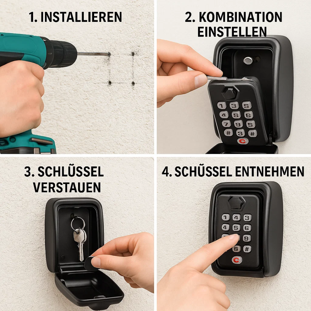 Outdoor-Schlüsselsafe Schlüsselbox