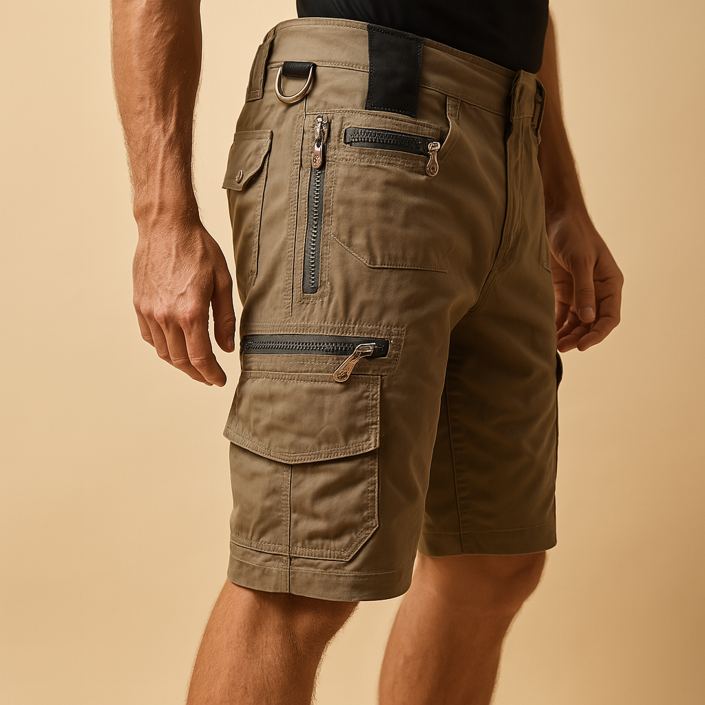 Cargo Shorts - Lässig - Taktisch - Lange Shorts - Herren Shorts