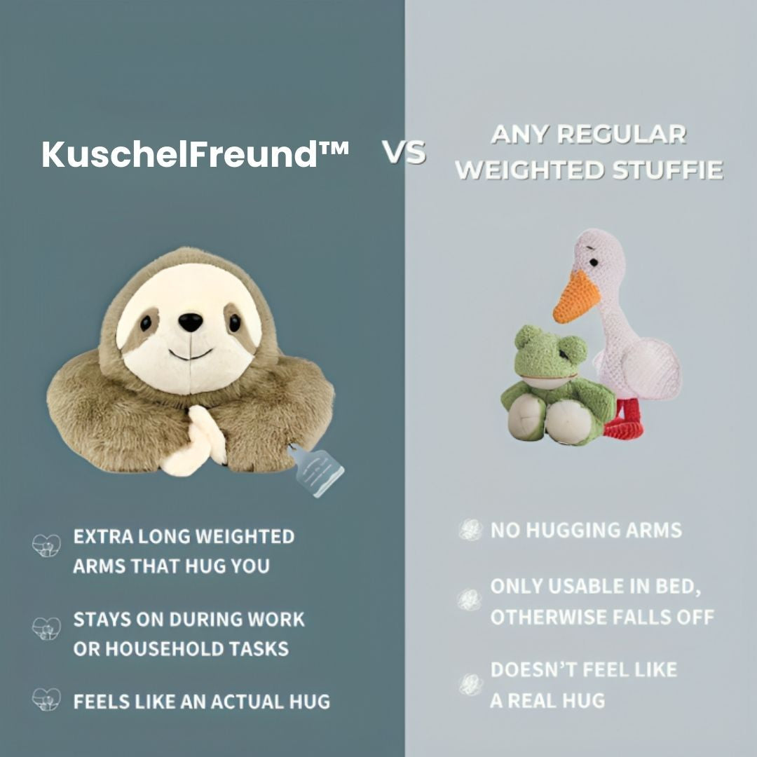 Kuscheltier gegen Stress | Plüschtier zur Entspannung | Kuschelfreund