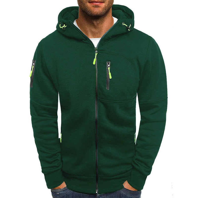 Reißverschluss Sweat à capuche - Lässig - Chaud - Sweat à capuche zippé - Sweat à capuche pour hommes