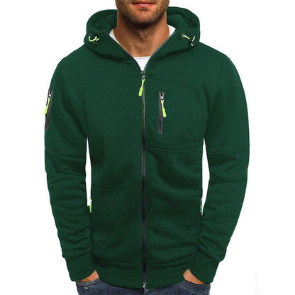 Reißverschluss Sweat à capuche - Lässig - Chaud - Sweat à capuche zippé - Sweat à capuche pour hommes