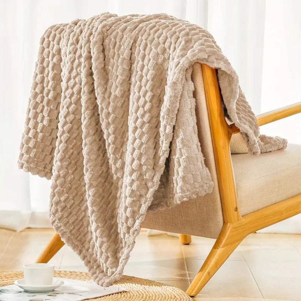 Cozy Marshmallow Throw Blanket for Soft Warmth and Comfort