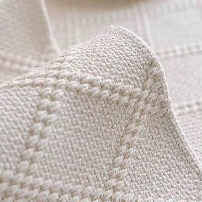 Housse de canapé antidérapante en lin pour canapé d'angle - Housse adaptée aux animaux de compagnie