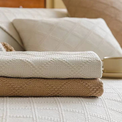 Housse de canapé antidérapante en lin pour canapé d'angle - Housse adaptée aux animaux de compagnie