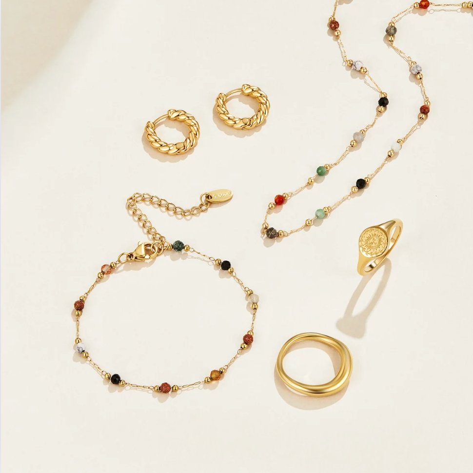 Kara - Beaded Stone Bracelet — perfect for those who value comfort and design.