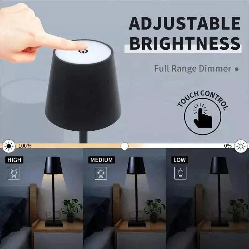Wireless Modern Touch Table Lamp - Stylish LED Home Lighting