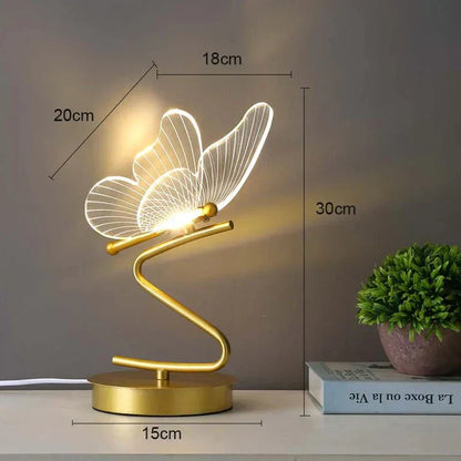 Stylish Butterfly LED Table Lamp for Soft Ambient Home Lighting