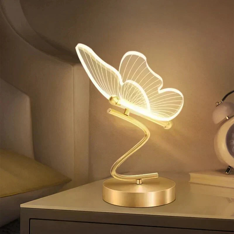 Stylish Butterfly LED Table Lamp for Soft Ambient Home Lighting